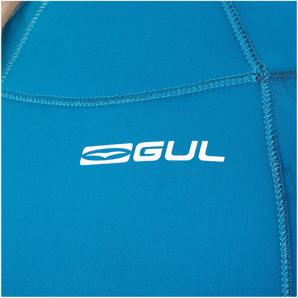 2025 Gul Womens Response 3/2mm GBS Back Zip Wetsuit RE1232-C1 - Teal / Marbel